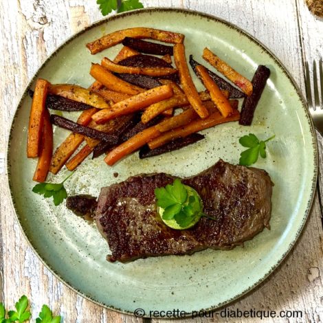 Steak Frites de légumes