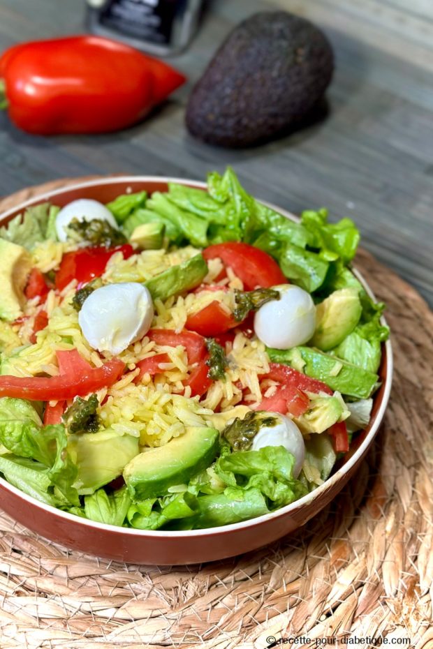 Salade de Riz safrané