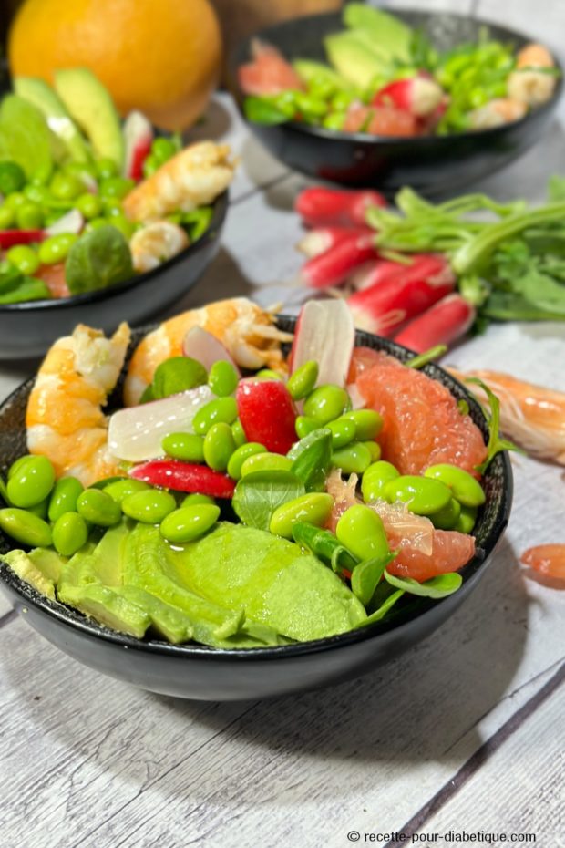 Bowl Pomelos Crevettes
