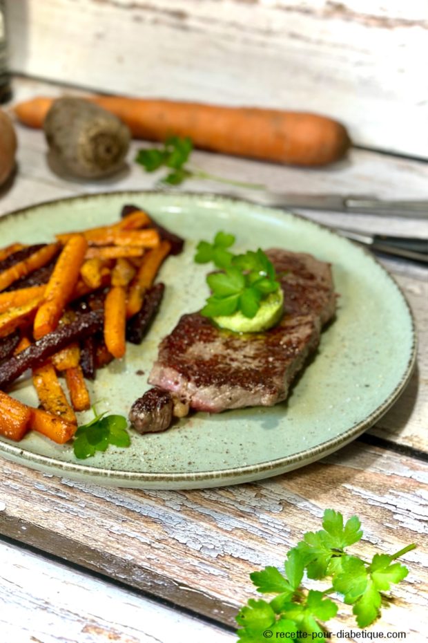Steak Frites de légumes
