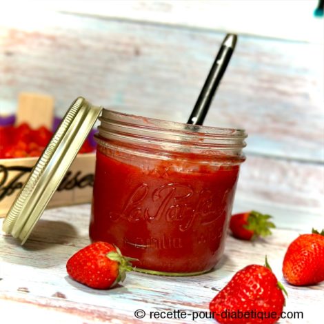 Coulis de Fraises IG Bas