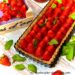 Tarte aux fraises sans crème pâtissière ( IG bas et sans sucre )
