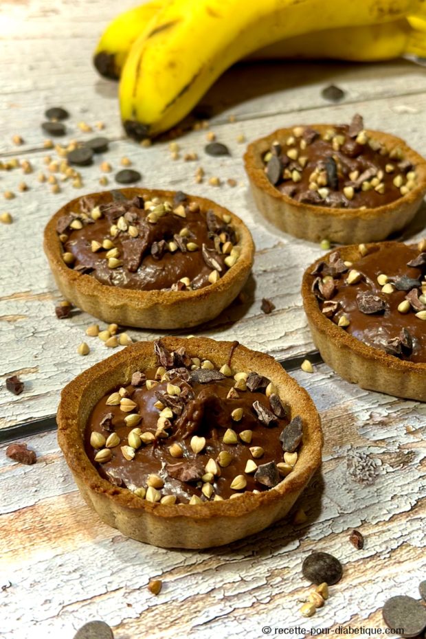 Tartelettes Chocolat Sarrasin