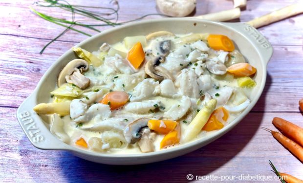 Blanquette de cabillaud