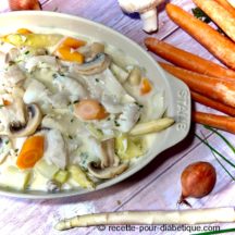 Blanquette de cabillaud ig bas