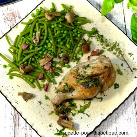 Coquelet aux herbes