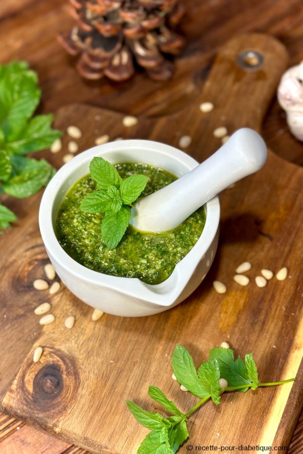 Pesto à la Menthe