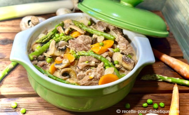 Sauté de veau aux légumes
