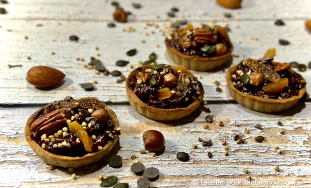 tartelette granola chocolat