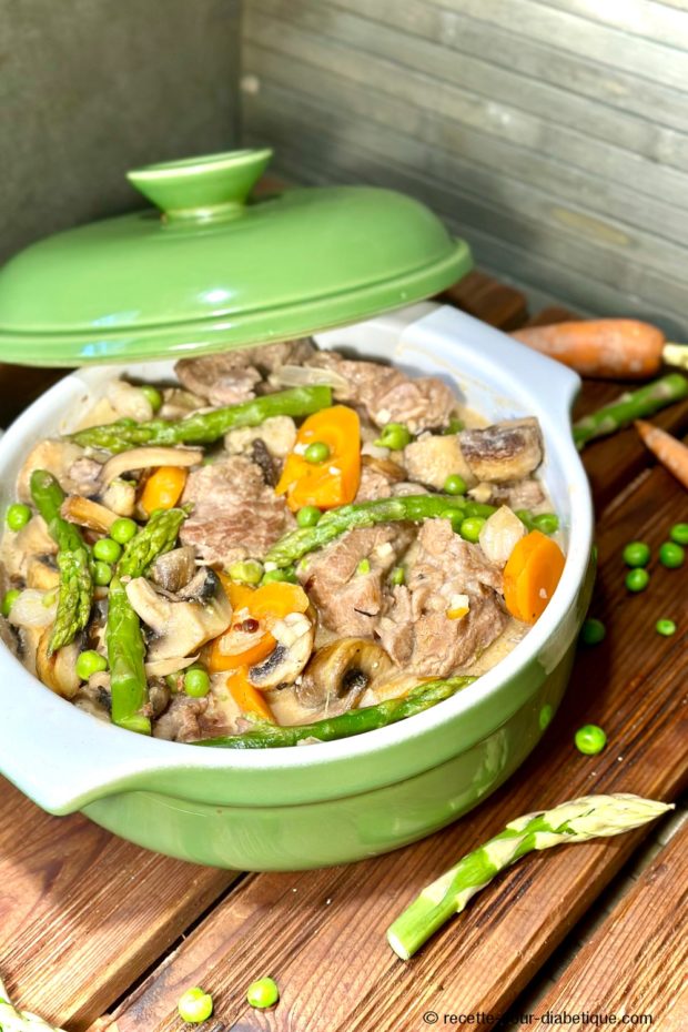 Sauté de veau aux légumes