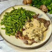 Boeuf sauce Shiitake et poivre