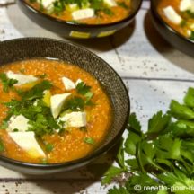 Gaspacho Ig Bas au graines de Chia et son d'avoine