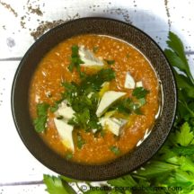 Gaspacho Ig Bas au graines de Chia et son d'avoine
