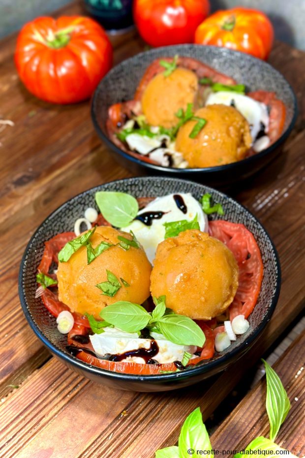 Sorbet au Gaspacho