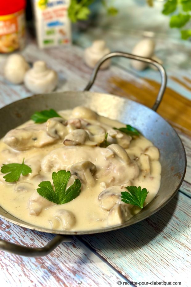 poulet crème de soja