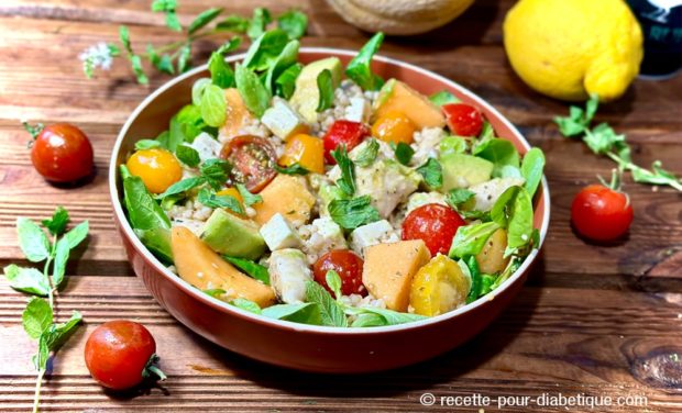 salade de poulet sarrasin
