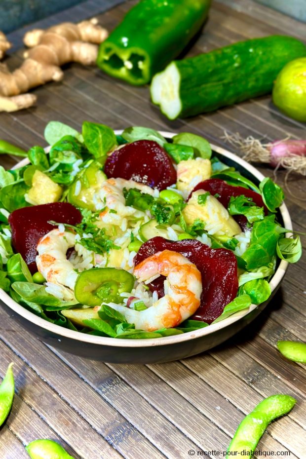 Bowl de Riz aux Crevettes