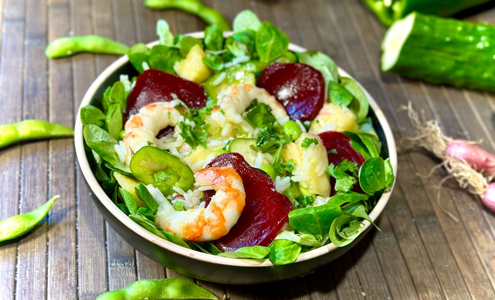 Bowl de Riz aux Crevettes