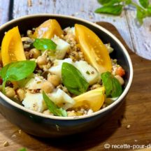 Salade de Cabillaud au Sarrasin