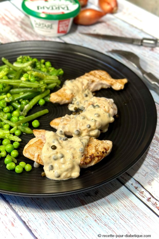 Poulet au fromage Tartare