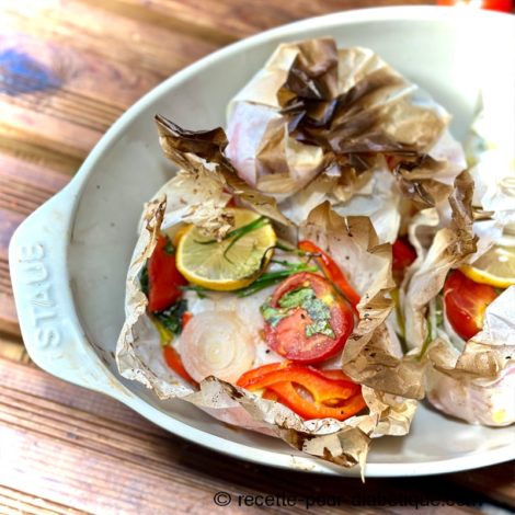 Papillotes de Lieu aux herbes