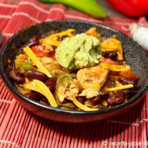 Chili con Pollo au Guacamole