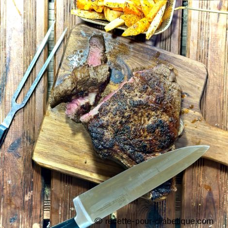Côte de Boeuf Marinée au Whisky