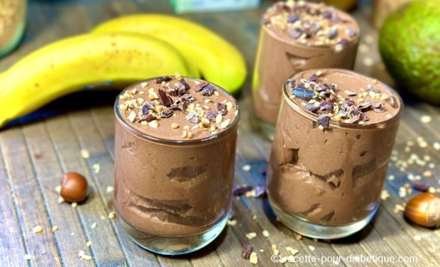 Crème au chocolat, Banane et Avocat