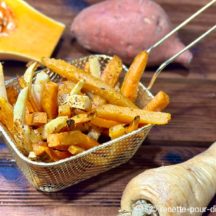 Frites de légumes ( IG Bas )