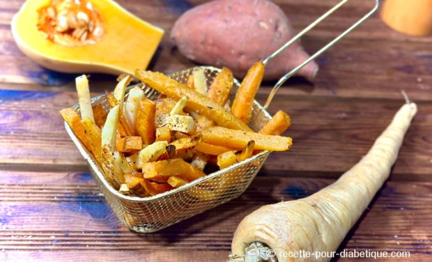Frites de légumes ig bas