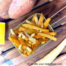 Frites de légumes ( IG Bas )