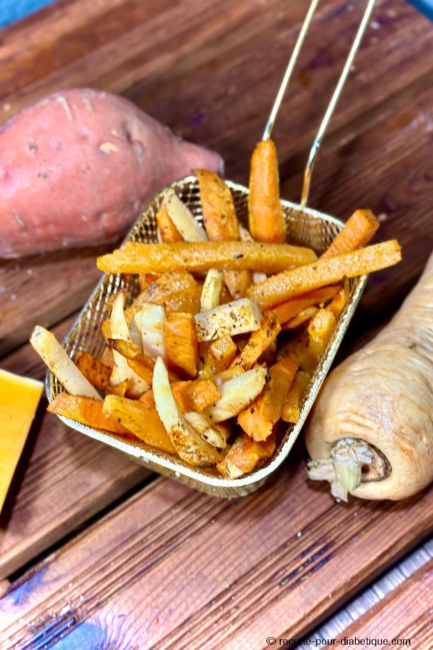 Frites de légumes