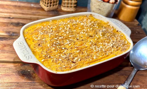 Hachis Parmentier au vin rouge