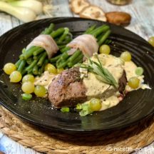 Magret de Canard au Porto et son accompagnement IG Bas