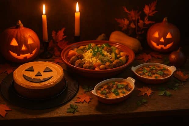 menu halloween