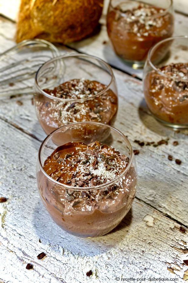Mousse au chocolat Vegan