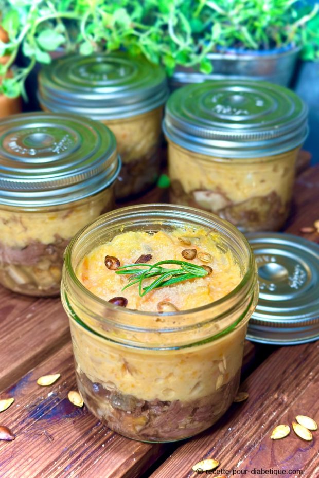 Parmentier au confit de canard IG Bas