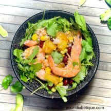 Bowl sans riz aux crevettes