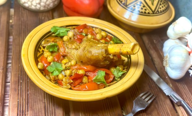 Souris d'agneau à l'orientale