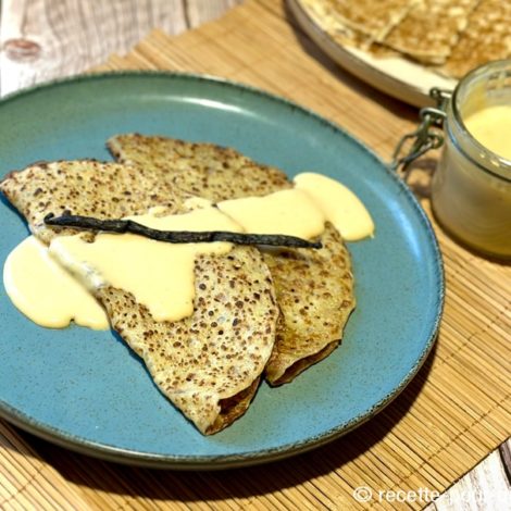 Crêpes au caramel Beurre salé (revisité sans sucre)