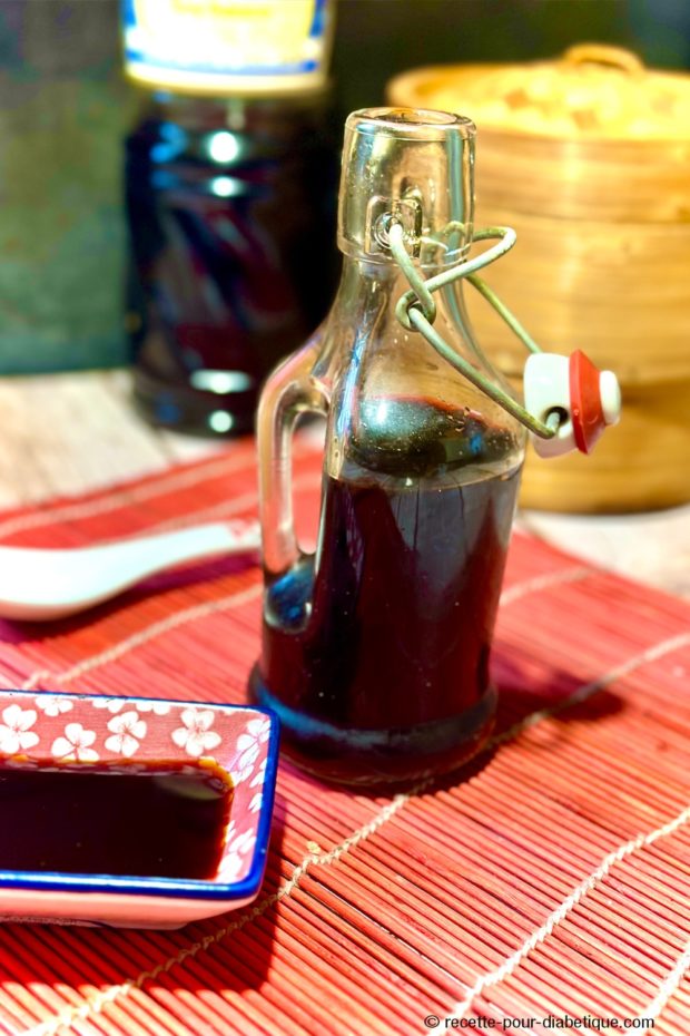 sauce soja sans sucre