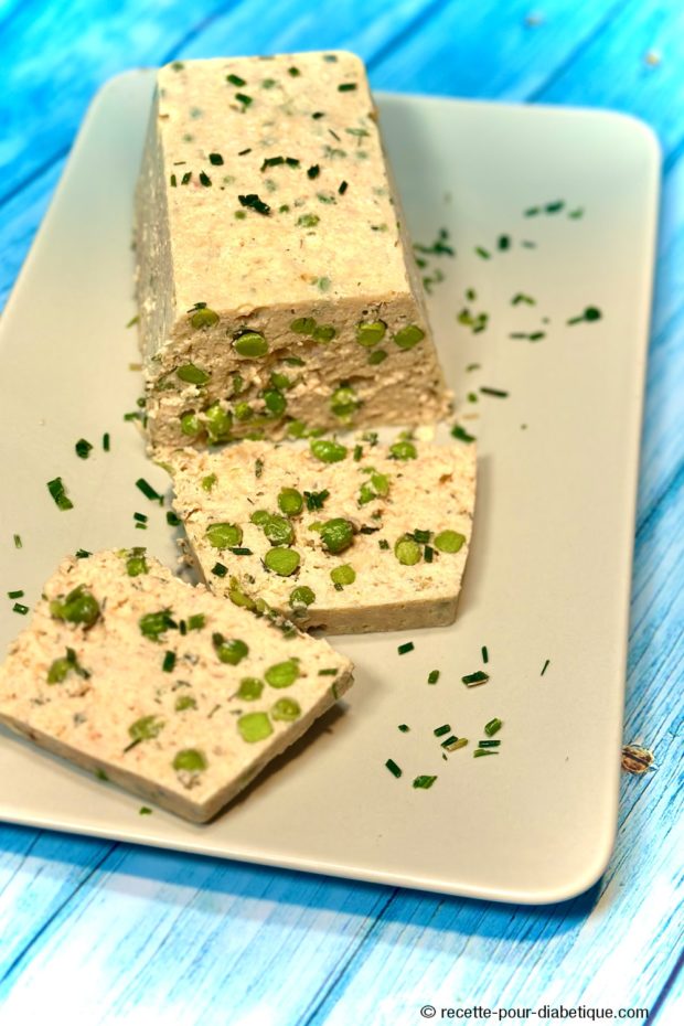 Terrine de Saumon et Petits Pois