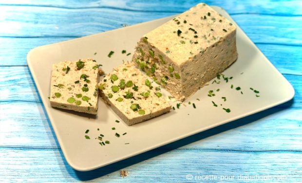 Terrine de Saumon et Petits Pois