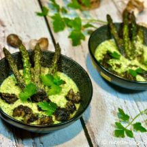Délice d'Asperges aux Escargots