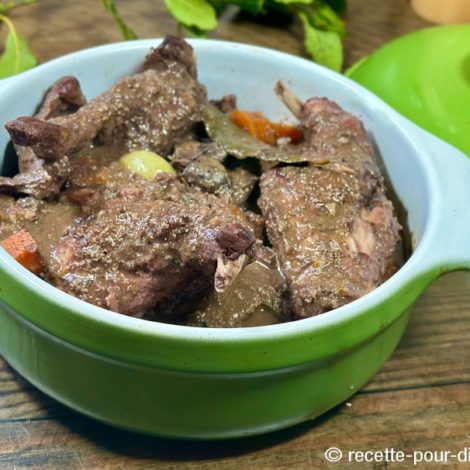 Ragoût de lapin