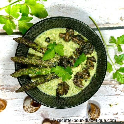Délice d'Asperges aux Escargots