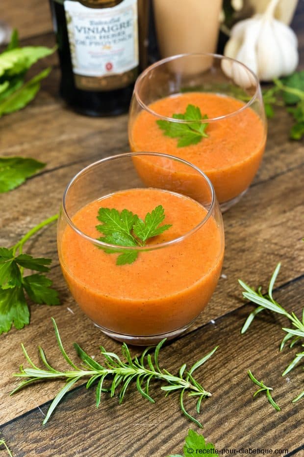 gaspacho herbes de provence