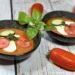 Gaspacho tomate Mozzarella