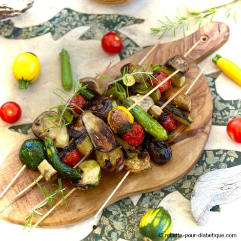 Mini Légumes grillés à la Plancha