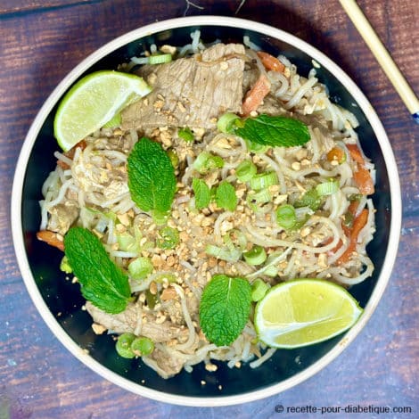 Pad Thaï au Veau